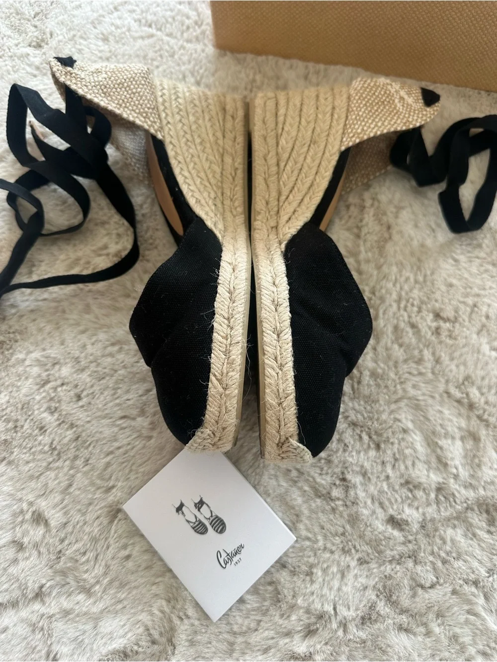 Castañer Carina Espadrille Wedge ankle-tie